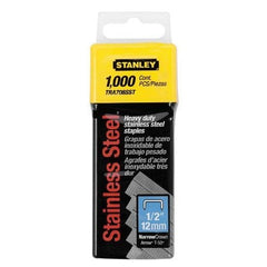 STANLEY Stanley TRA708SST Narrow Crown Staples 1/2 Inch 1000 Pack