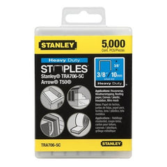 STANLEY Stanley TRA706-5C Narrow Crown Staples 3/8 in 5000 Pack