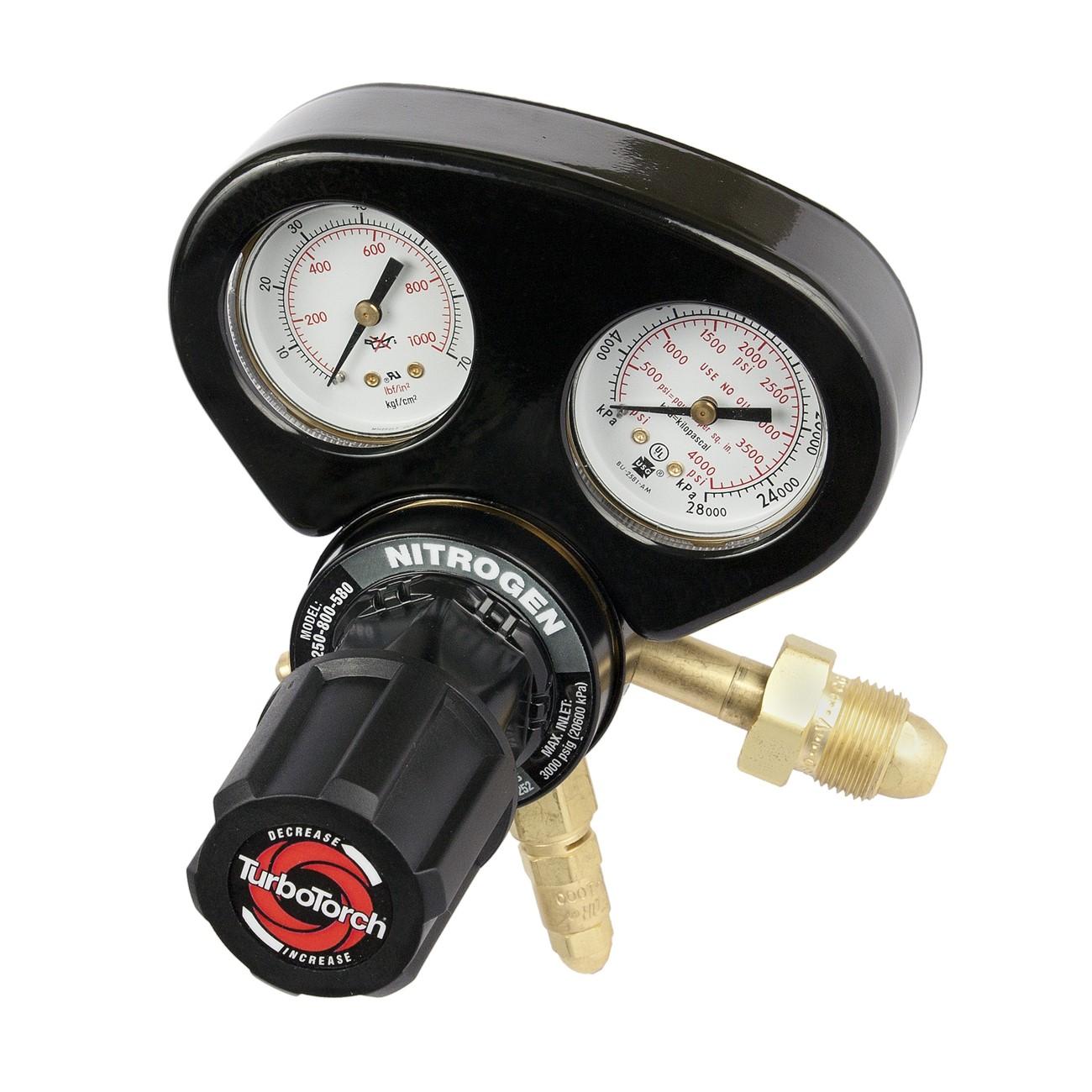 TURBO TORCH Turbo Torch 0386-0875 Nitrogen Purge Regulator Single Stage