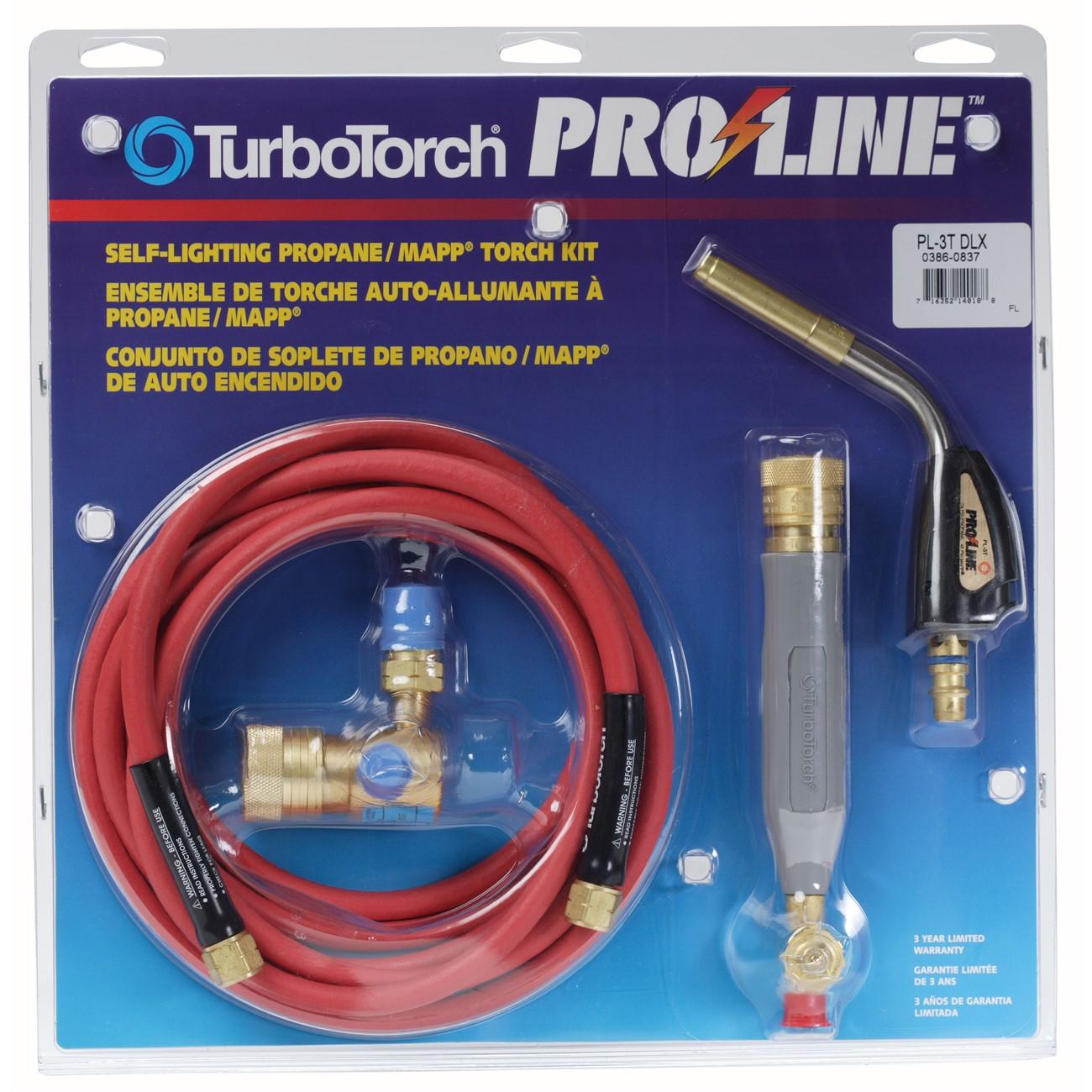 TURBO TORCH Turbo Torch 0386-0839 Torch Kit Rl-p Regulator Hvac