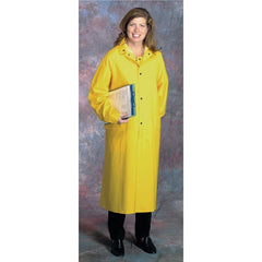 WEST CHESTER West Chester 4148/M Pvc Polyester Raincoat 48in Yellow