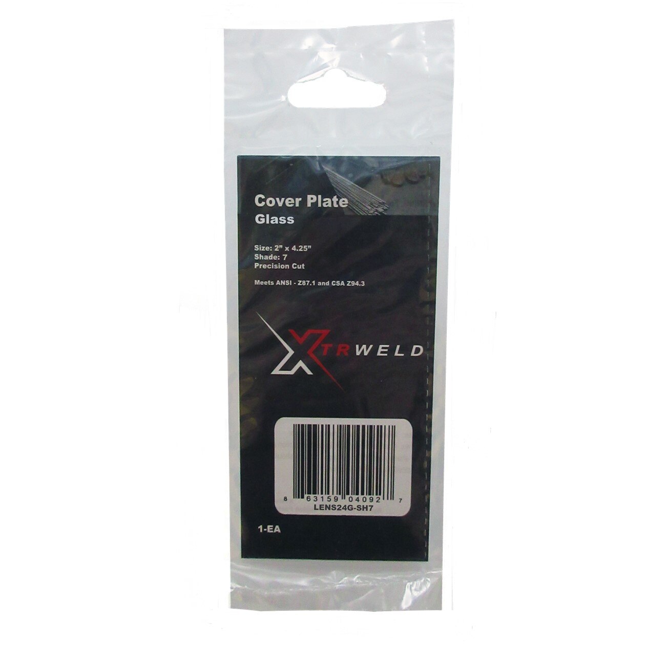 XTRWELD Xtrweld LENS24G-SH7 Glass Filter Plate Shade 7