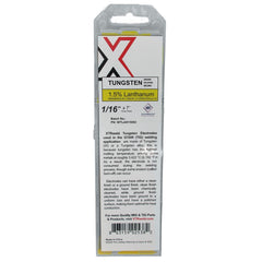 XTRWELD Xtrweld WTLAN15040 Lanthanated Tungsten Electrode 10 Pack