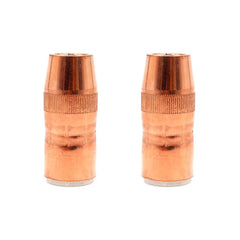 XTRWELD Xtrweld N-5800C Mig Nozzle 5/8 in Flush Copper 2 Pack