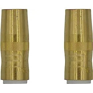 XTRWELD Xtrweld NS-5800B Welding Nozzle 5/8 in Flush Brass 2 Pack