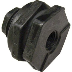 ABBOTT RUBBER Abbott Rubber TF12PE Bulkhead Adapter 0.5 Inch