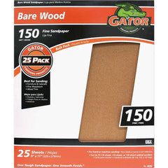 GATOR Gator 4225 150 Grit Fine Sandpaper 9x11 in 25 Pack