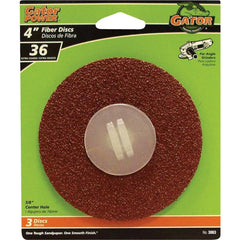 GATOR Gator 3063 4 Inch 36 Grit Fiber Disc 3-pack