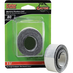GATOR Gator 4735 Plumber Abrasive Sand Cloth 80 Grit 1x10 Ft