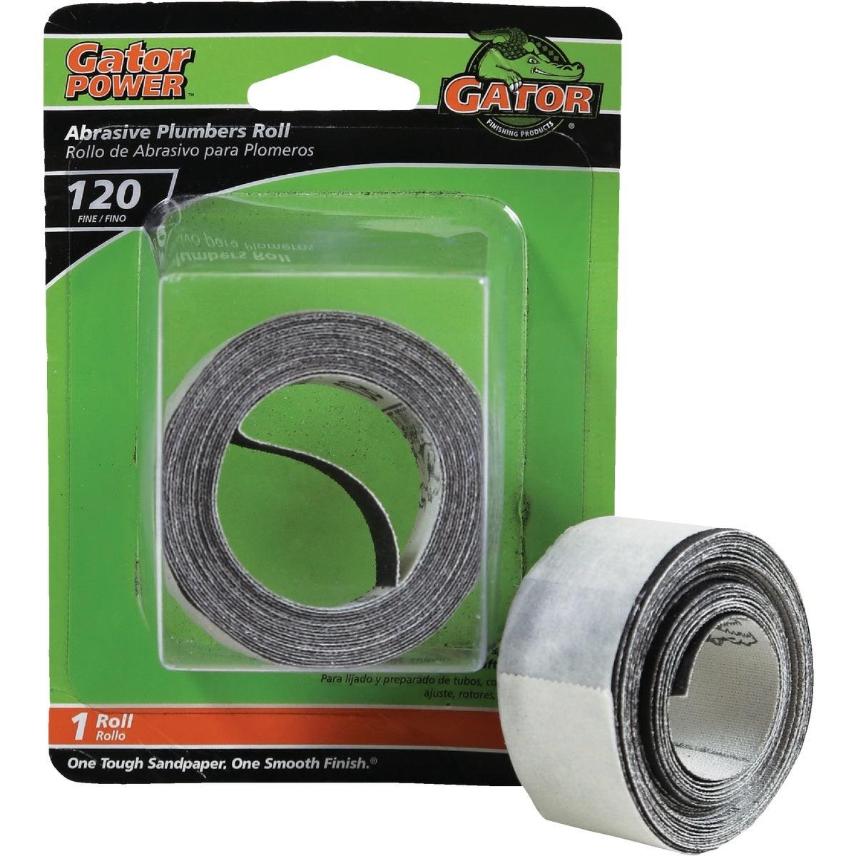 GATOR Gator 4734GA Plumber Abrasive Sand Cloth 120 Grit