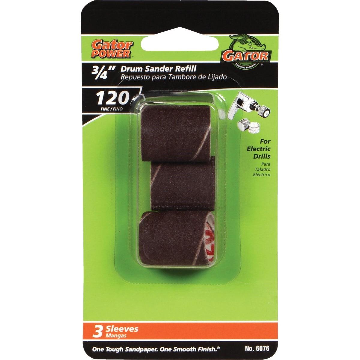 GATOR Gator 6076 120 Grit Drum Sander Refills 3-pack
