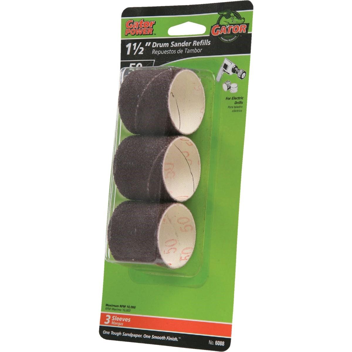 GATOR Gator 6088GA Drum Sander Refills 50 Grit 3-pack