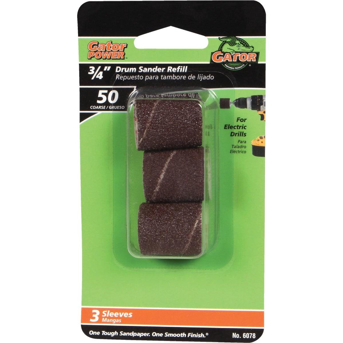 GATOR Gator 6078GA Drum Sander Refills 50 Grit 3 Pack