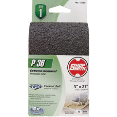 GATOR Gator 7091 Sanding Belt 36 Grit 3 X 21 Inches