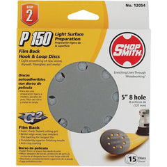 GATOR Gator 9024 5 in 150-grit Sanding Disc Hook Loop 15-pack