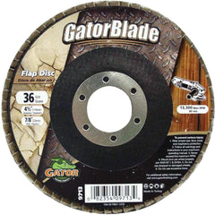 GATOR Gator 9713 Flap Disc 4.5 in 36 Grit Type 29 Angle Grinder