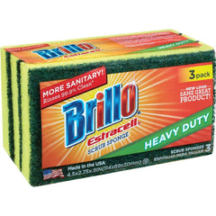 BRILLO Brillo 21031 Estracell Heavy Duty Sponge 3-count