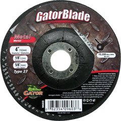 GATOR Gator 9601 Type 1 Metal Cut-off Wheel 4 in Angle Grinder