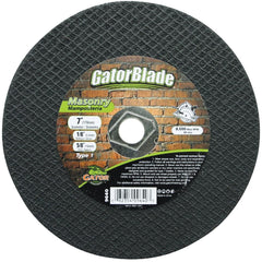 GATOR Gator 9640 Masonry Cut-off Wheel 7x1/8x5/8 in Type 1