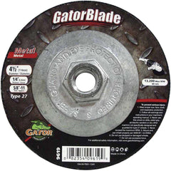 GATOR Gator 9619 Type 27 Metal Cut-off Wheel 4.5 in