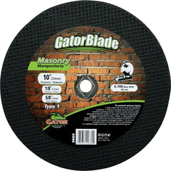 GATOR Gator 9660 Type 1 Masonry Cut-off Wheel 10 in