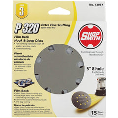 GATOR Gator 9027 5 Inch 320-grit Vented Sanding Disc 15-pack