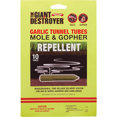 THE GIANT DESTROYER The Giant Destroyer 410 Garlic Mole Gopher Repellent 10-pack