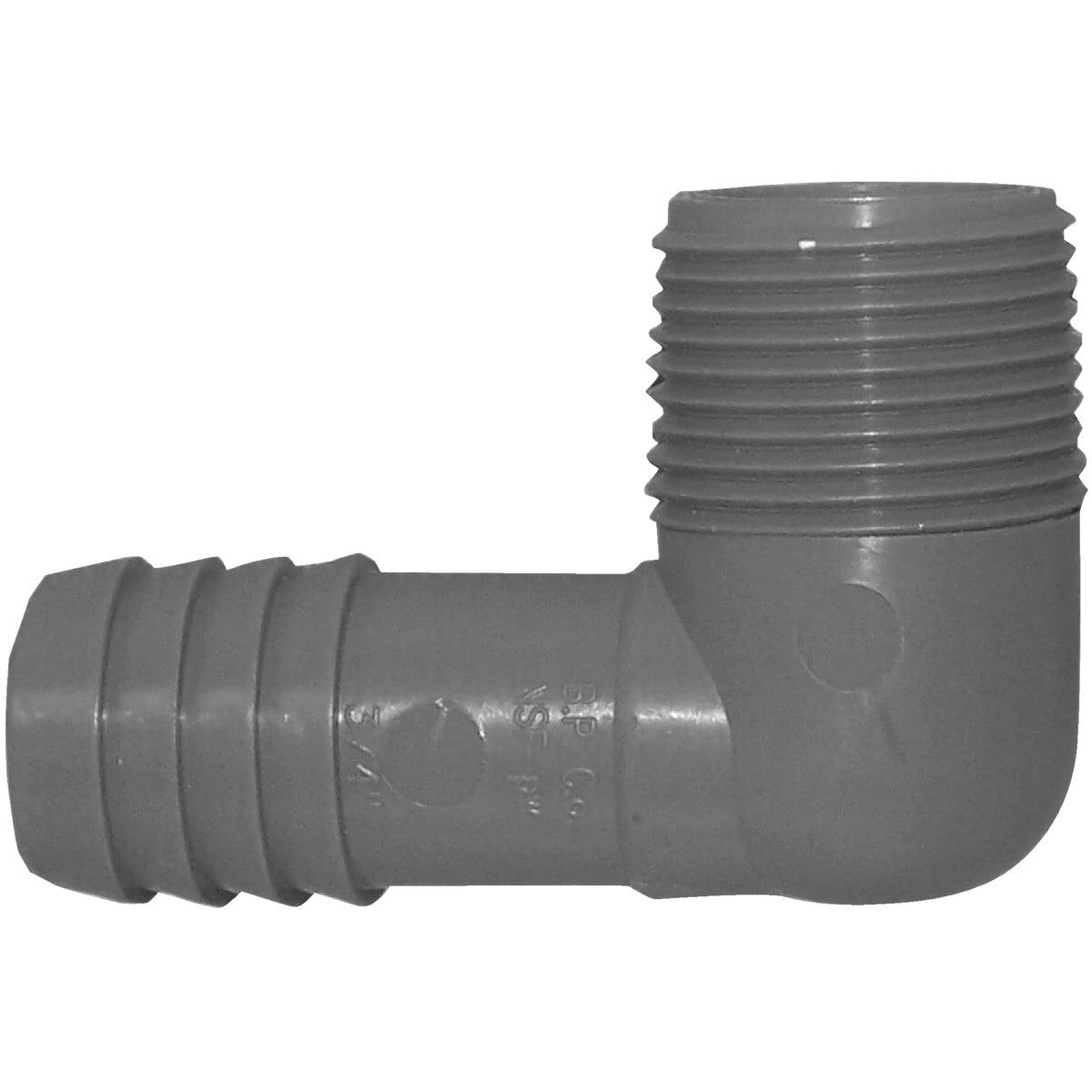 BOSHART Boshart UPPME-07 3/4 in Male 90 Deg Polypropylene Insert Elbow