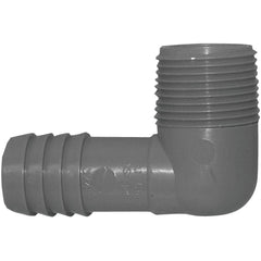 BOSHART Boshart UPPME-07 3/4 in Male 90 Deg Polypropylene Insert Elbow