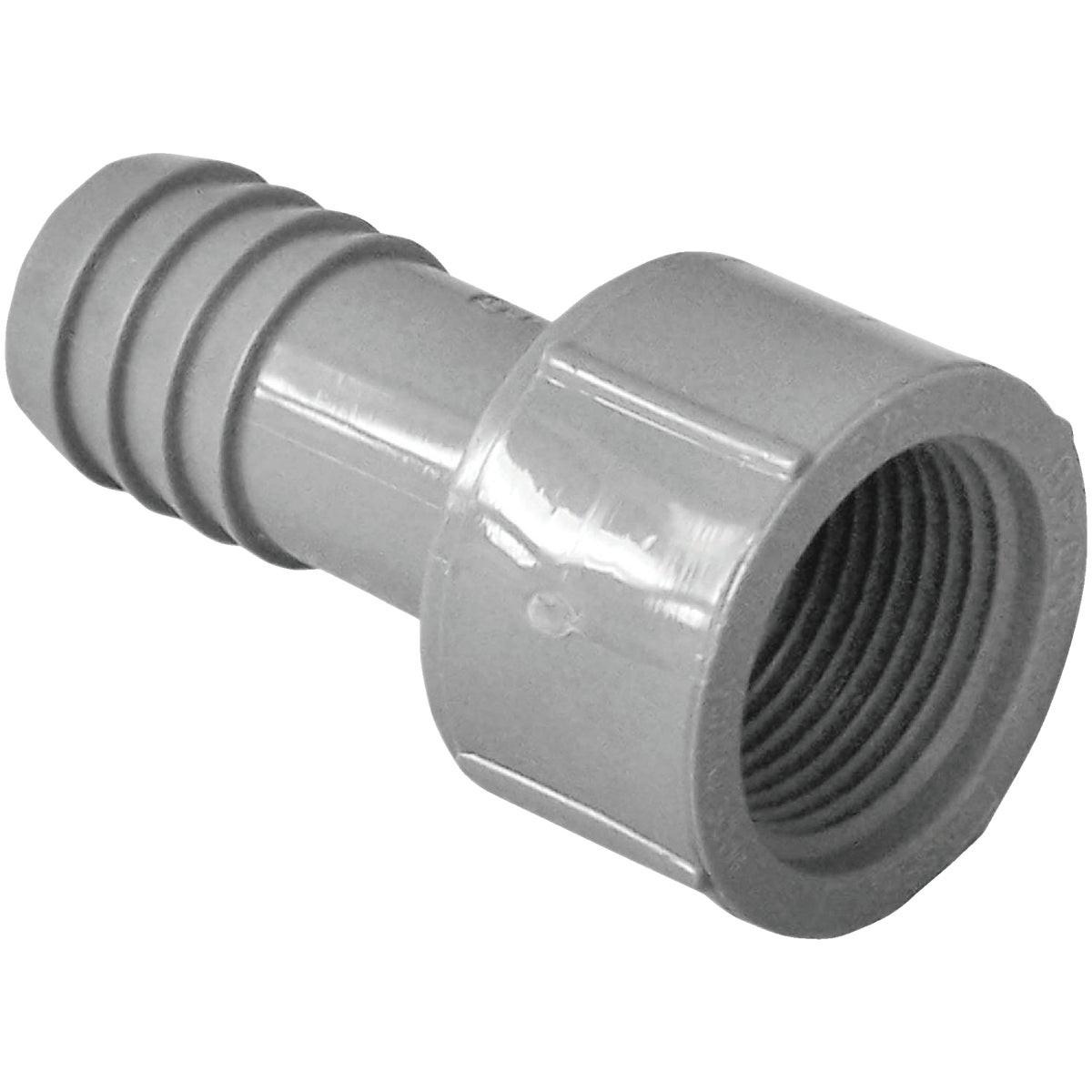BOSHART Boshart UPVCFA-07 Polypropylene Hose Adapter 3/4 in Fpt X Insert