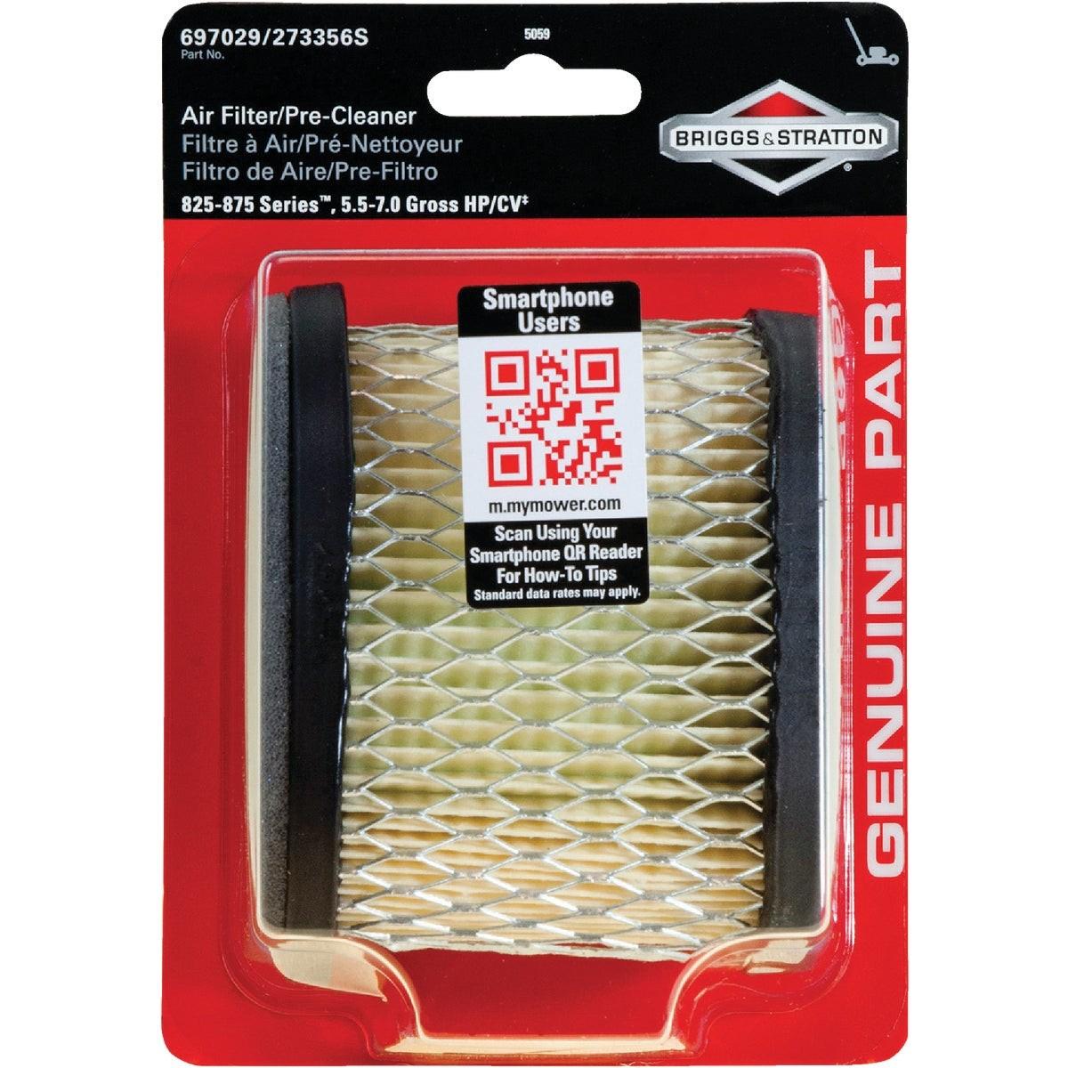 BRIGGS & STRATTON Briggs Stratton 5059K Engine Air Filter Pre-cleaner 5.5-6.75HP