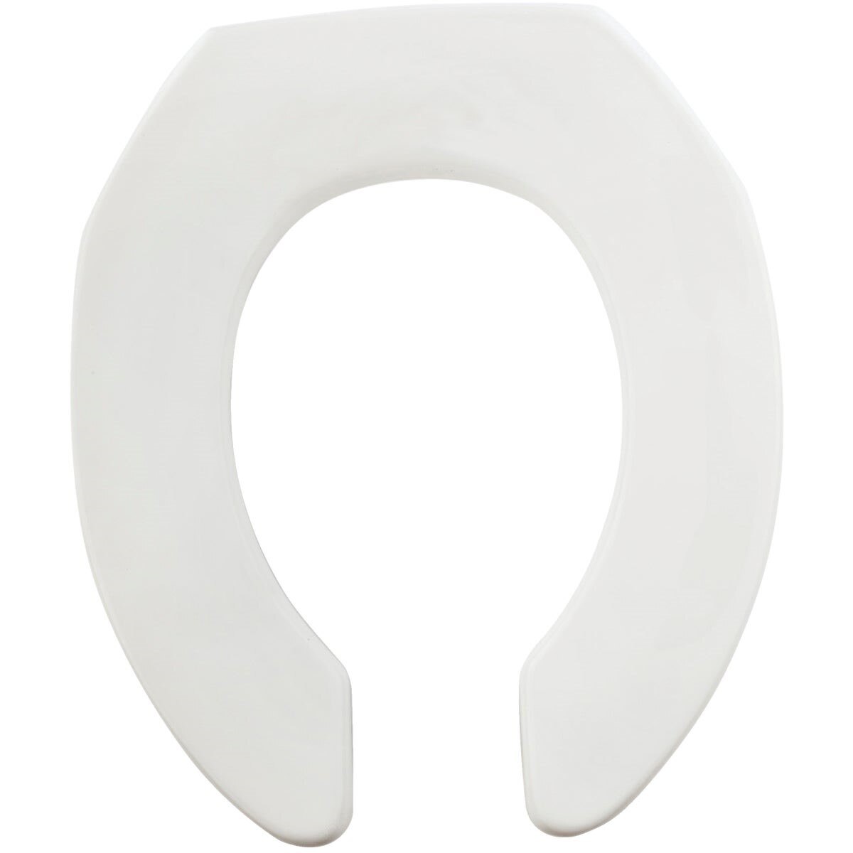 BEMIS Bemis 955C-000 Commercial Round Open Front Toilet Seat
