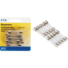 EATON Eaton BP/AGC-AH10-RP Agc Sfe Glass Tube Fuse Assortment 10 Pack