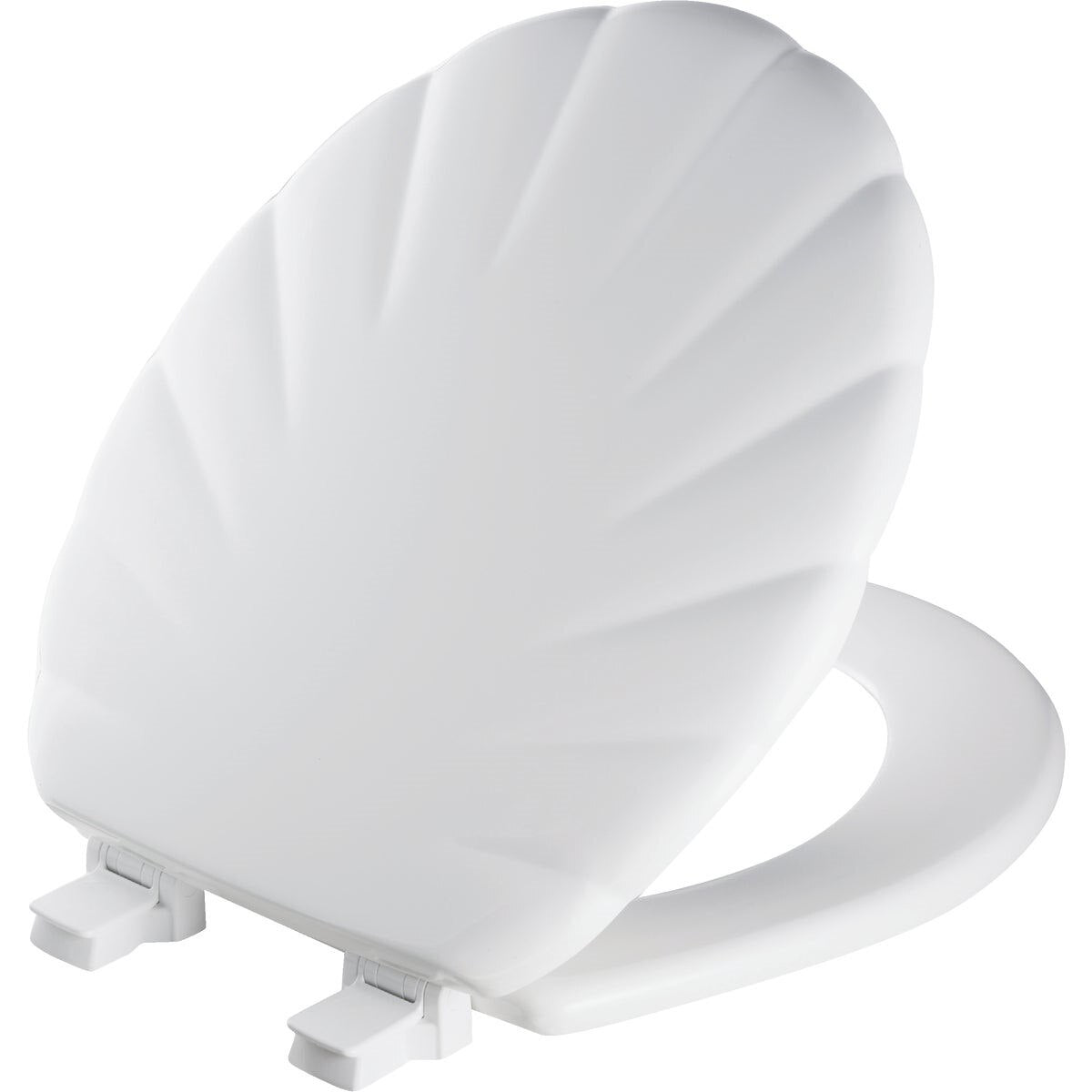 BEMIS Bemis 22ECA000 Round Wood Toilet Seat Shell Sculptured White