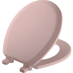 BEMIS Bemis 41EC023 Round Closed Front Pink Wood Toilet Seat