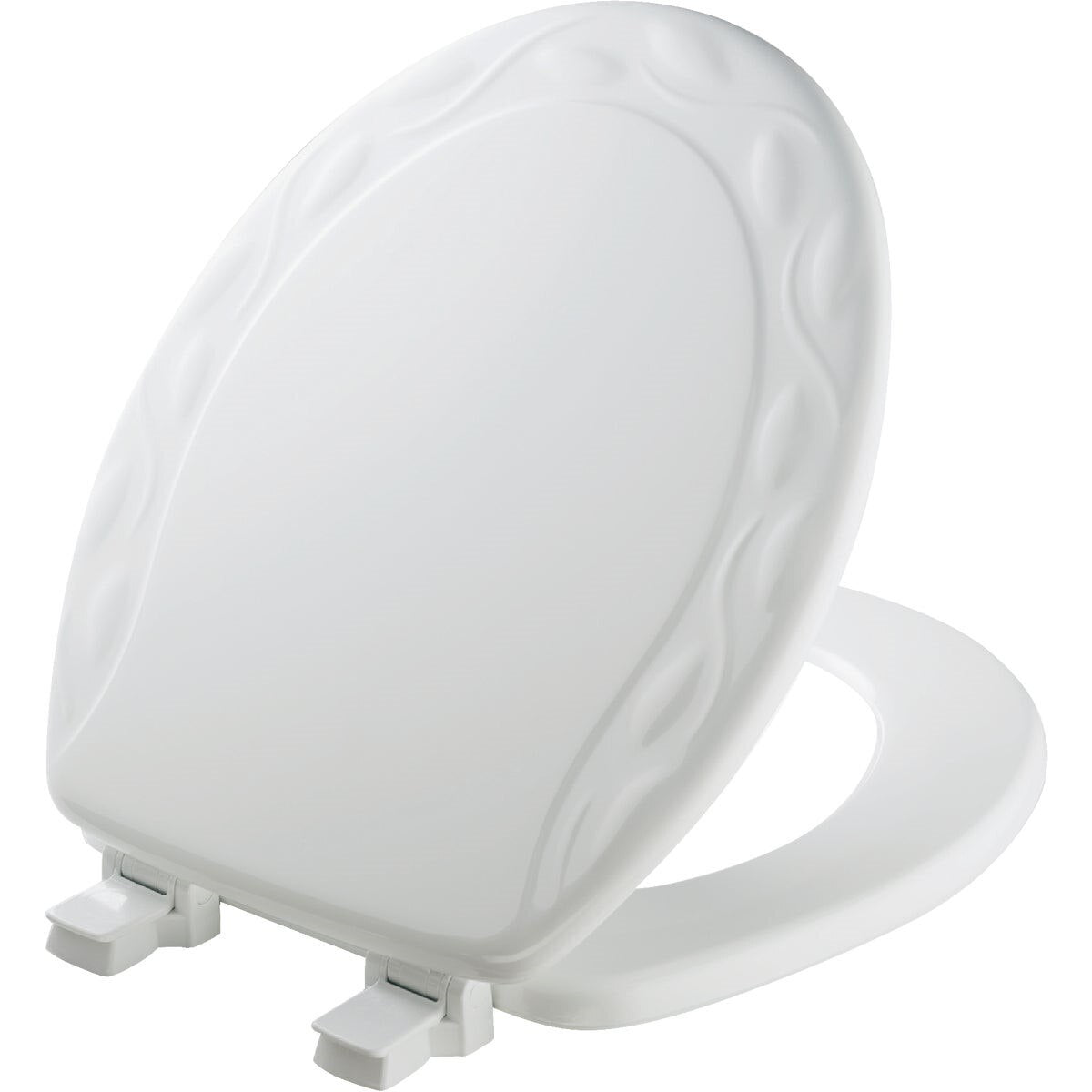 BEMIS Bemis 34ECA000 Round Closed Front Wood Toilet Seat White