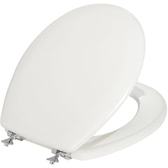 BEMIS Bemis 44CP-000 Round Closed Front Toilet Seat White
