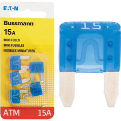 EATON Eaton BP/ATM-15-RP Atm Mini Blade Fuse 15A 32V 5 Pack