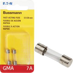 EATON Eaton BP/GMA-7A Glass Tube Electronic Fuse 7A 2-pack