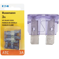 EATON Eaton BP/ATC-3-RP Atc Blade Automotive Fuse 3A 32V 4-pack