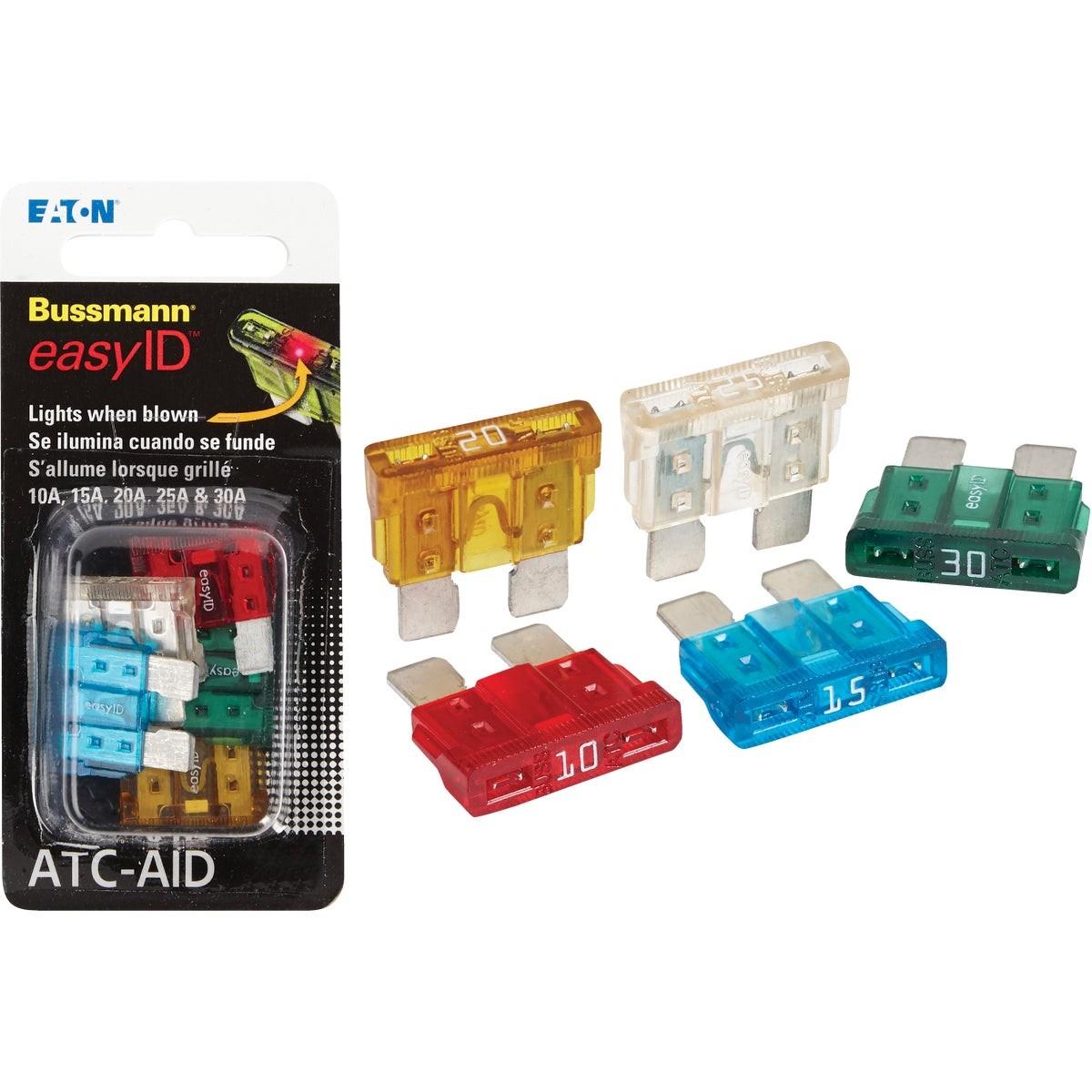 EATON Eaton BP/ATC-AID Atc Easyid Led Blade Fuse Assortment