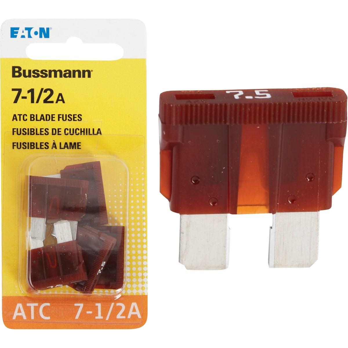 EATON Eaton BP/ATC-7-1/2-RP Atc Blade Fuse 7.5A 32V 4-pack