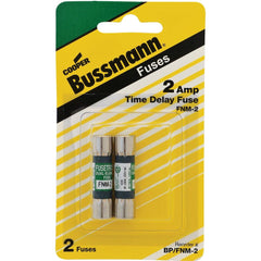EATON Eaton BP/FNM-2 Time Delay Cartridge Fuse 2A 2-pack