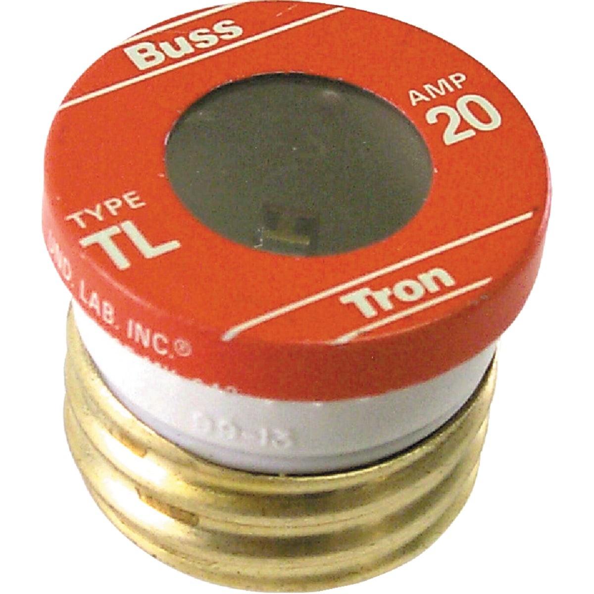 EATON Eaton BP/TL-20 Time-delay Plug Fuse 20A 125V 3-pack