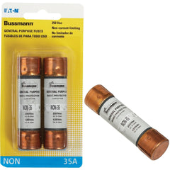 EATON Eaton BP/NON-35 Cartridge Fuse 35A 250V 2-pack