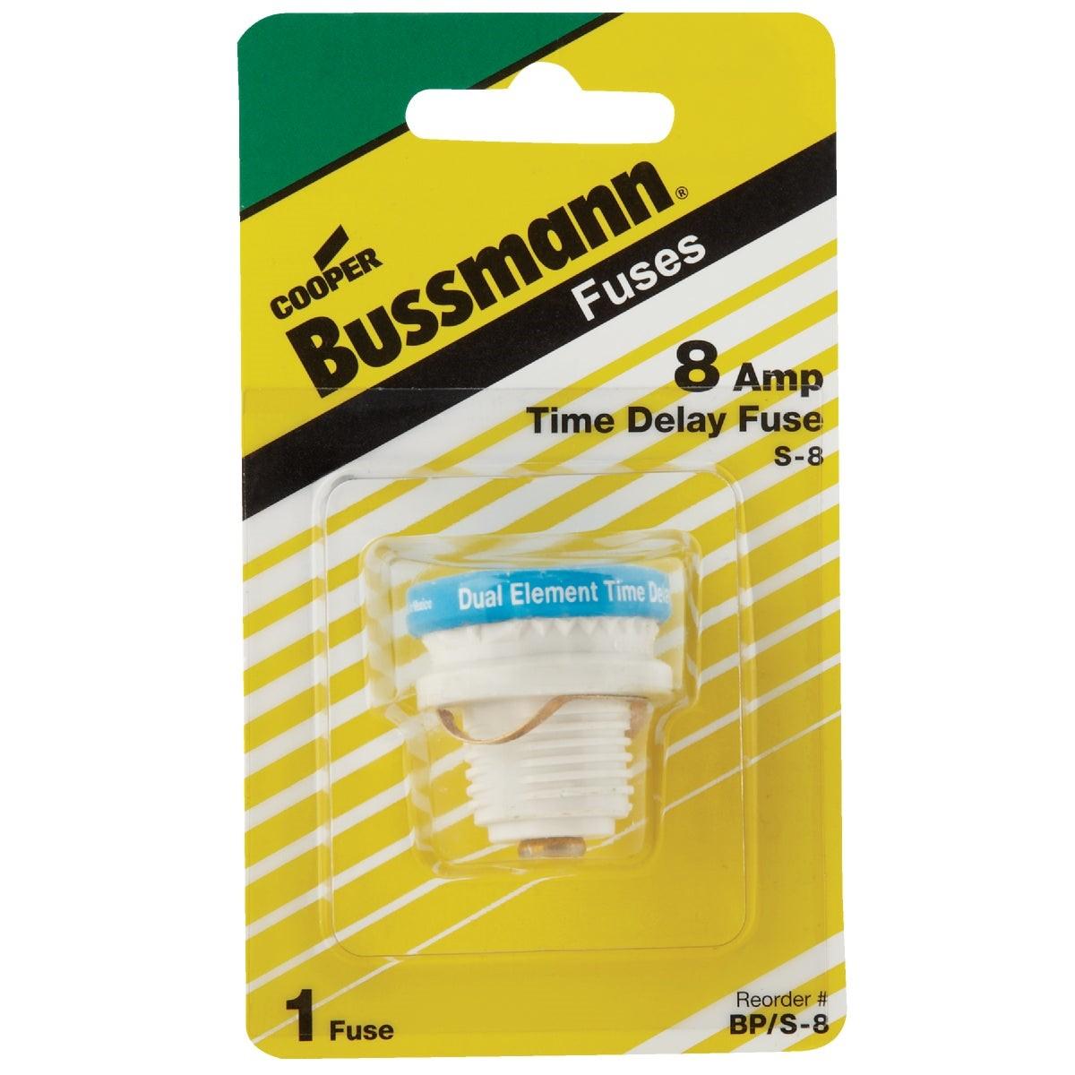 EATON Eaton BP/S-8 Time-delay Plug Fuse 8A 125V Fustat