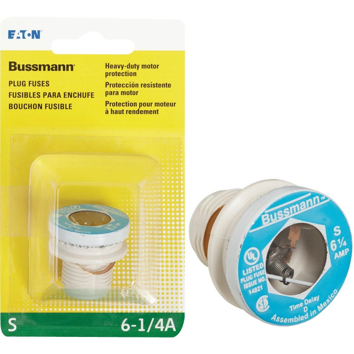EATON Eaton BP/S-6-1/4 Time-delay Plug Fuse 6-1/4A 125V