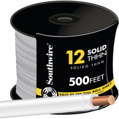 SOUTHWIRE Southwire 11588158 Thhn Building Wire 12 Awg Solid 500 Ft