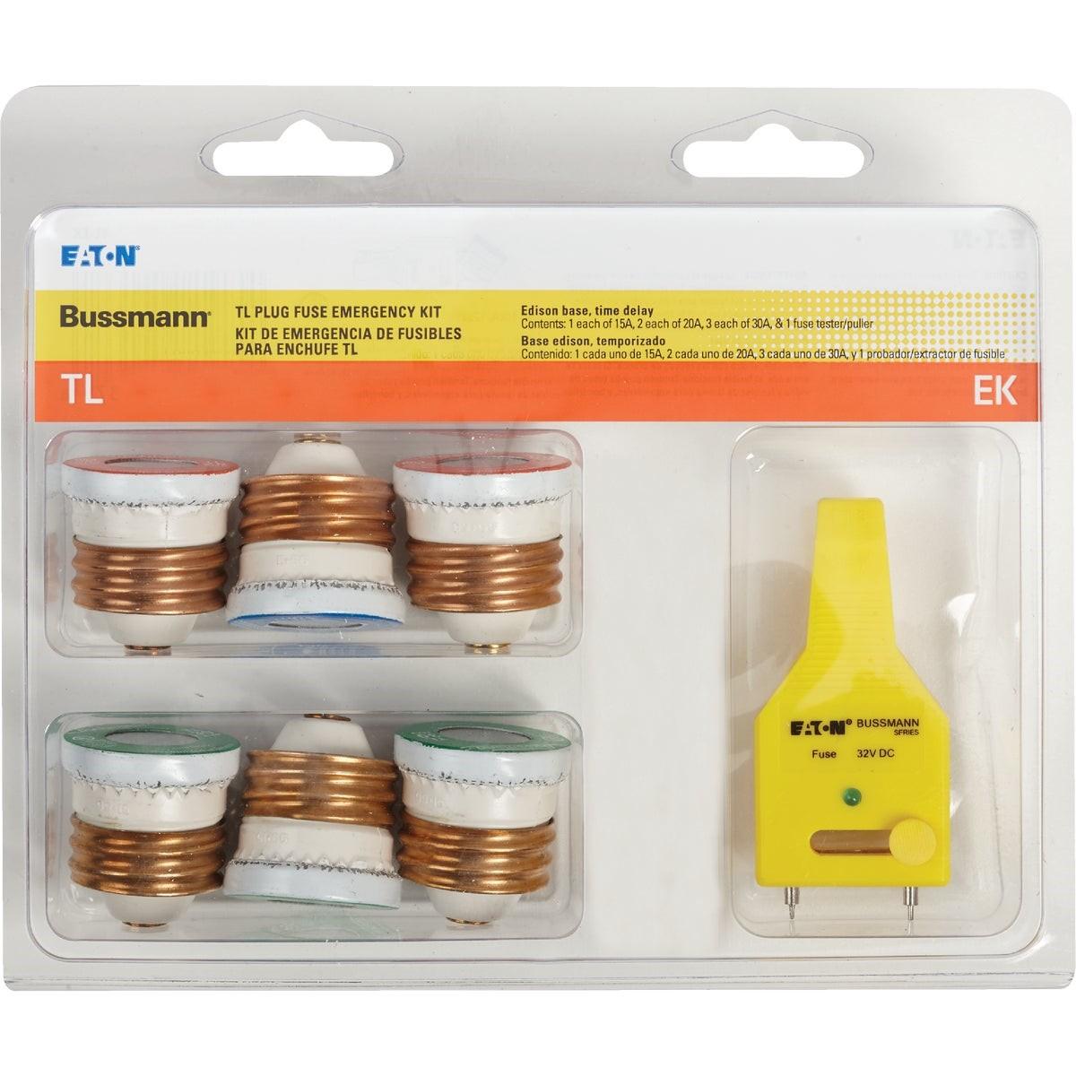 EATON Eaton TL-EK Emergency Plug Fuse Kit 15A-30A 125V Time-delay