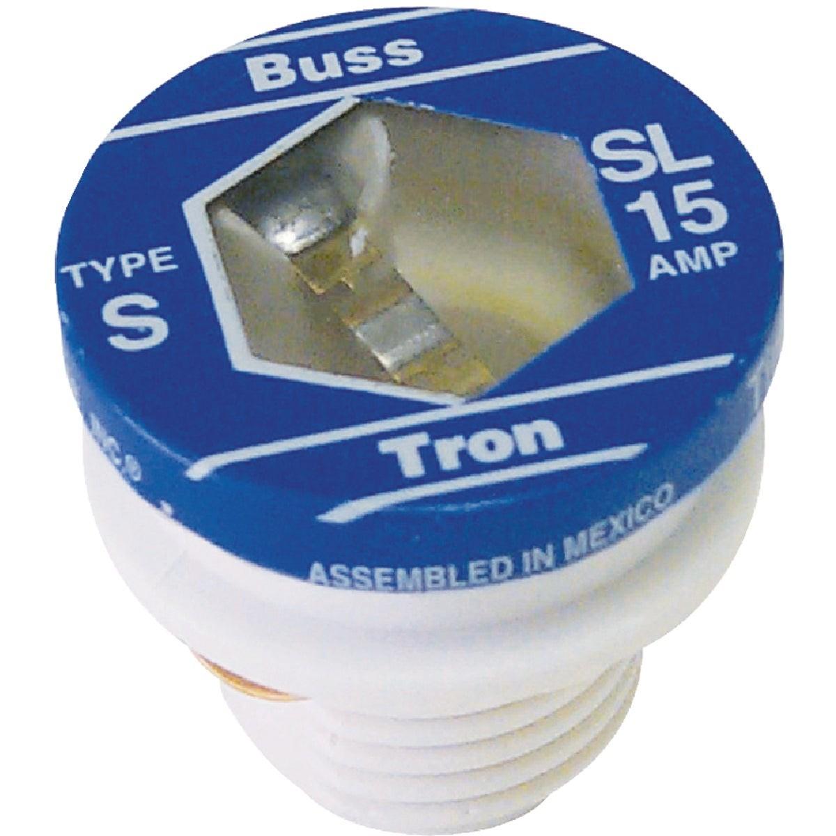 EATON Eaton SL-15PK4 Time-delay Plug Fuse 15A 125V 4-pack